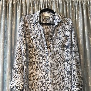 Pretty Big Shirt in Cool Blues X L